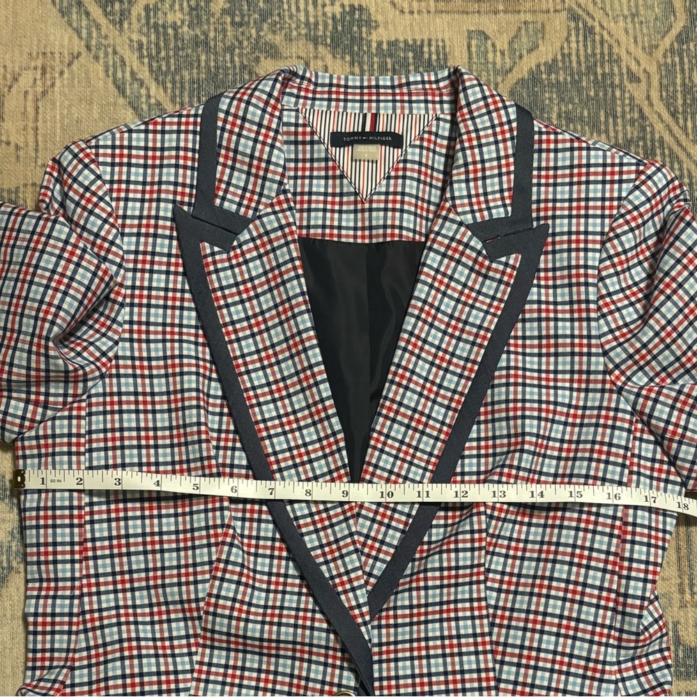 Tommy Hilfiger Checkered Blazer - Picture 7 of 7